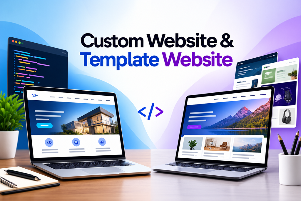 Custom Website & Template Website